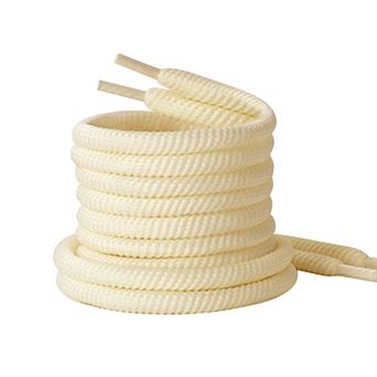 2 Pairs Round Durable Rope Solid Color Shoe Strings for Sneakers 47.24"