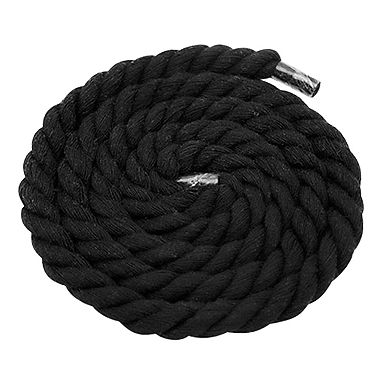 1 Pair Chunky Rope Round Hand-woven Solid Color Shoelaces for Sneakers 23.62"