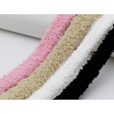 2 Pairs Flat Fuzzy Thick Shoelaces for Sneakers 39.37"