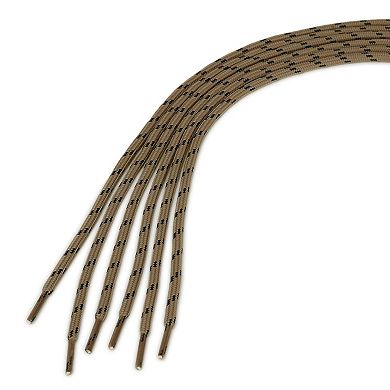 3 Pairs Wear-Resistant Round Boot Shoelaces for Sneakers 55.11"