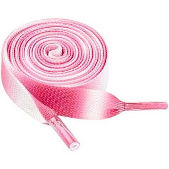 2 Pairs Flat Wide Shoelaces Gradient Shoe Laces for Sneakers 59.06"