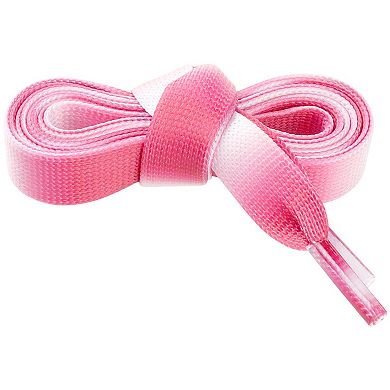 2 Pairs Flat Wide Shoelaces Gradient Shoe Laces for Sneakers 59.06"