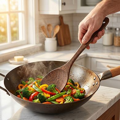 13.4"x3.5" Heat-Resistant Kitchen Spatula, Ideal for Flipping, Frying & Serving