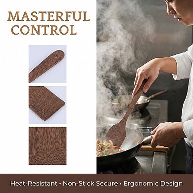 13.2"x3.1" Heat-Resistant Kitchen Spatula, Ideal for Flipping, Frying & Serving