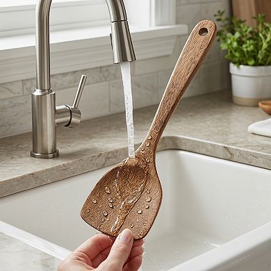 12"x3.3" Heat-Resistant Kitchen Spatula, Ideal for Flipping, Frying & Serving