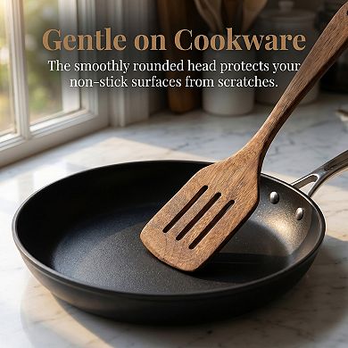 12.8x3 inch Spatula, 1 Pack Kitchen Spatula, Heat-Resistant Cooking Utensils