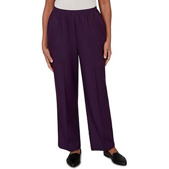 Women's Alfred Dunner Classic Pull-On Short Length Pants