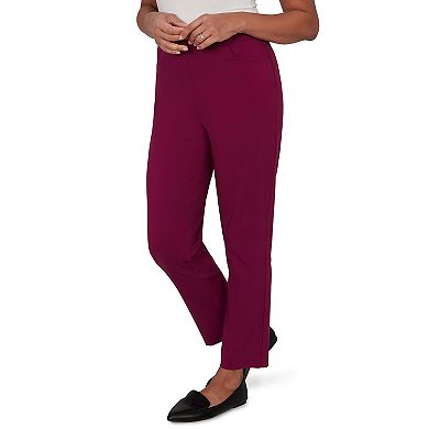 Women's Alfred Dunner Colored Allure Stretch Short Length Pants