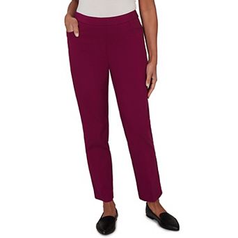 Women's Alfred Dunner Colored Allure Stretch Short Length Pants