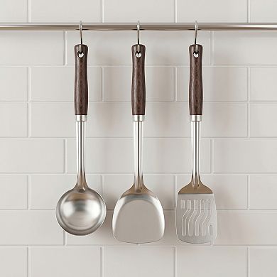 3 Pcs Spatula Set, 3 Pack Kitchen Spatula, Heat-Resistant Cooking Utensils, Dishwasher Safe
