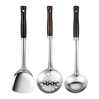 3 pc Spatula Set, 3 Pack Kitchen Spatula, Heat-Resistant Cooking Utensils, Dishwasher Safe