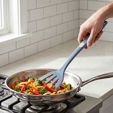 13.2"x3.5" Heat-Resistant Kitchen Spatula, Dishwasher Safe, Ideal for Flipping & Serving