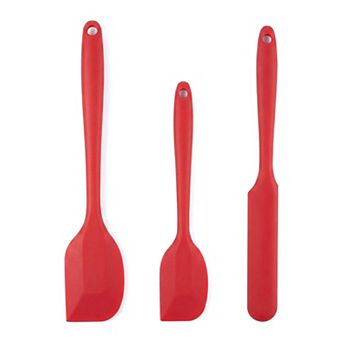 Spatula Set, 3 Pack Kitchen Spatula, Heat-Resistant Cooking Utensils, Ideal for Flipping and Frying