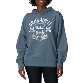 Women's Crushin' It Nutcracker Oversized Fleece Hoodie Sweatshirt