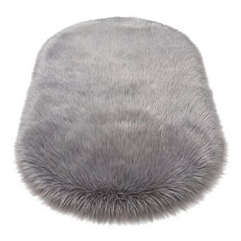 Soft Shaggy Area Rug Ultra Fluffy Bedroom Rugs, Non-Slip Fuzzy Furry Carpet for Nursery 24"x16"