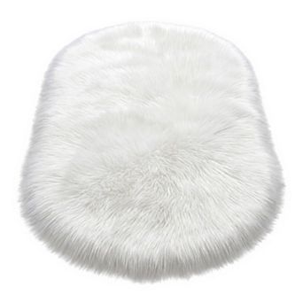 Soft Shaggy Area Rug Ultra Fluffy Bedroom Rugs, Non-Slip Fuzzy Furry Carpet for Nursery 24"x16"