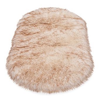 Soft Shaggy Area Rug Ultra Fluffy Bedroom Rugs, Non-Slip Fuzzy Furry Carpet for Nursery 24"x16"