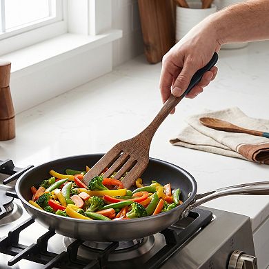 12"x3" Non-Stick Kitchen Spatula with Long Handle, Ideal for Flipping & Frying