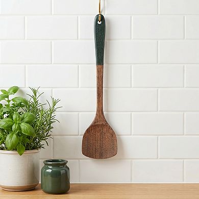 15.4"x3.7" Non-Stick Kitchen Spatula with Long Handle, Ideal for Flipping & Frying