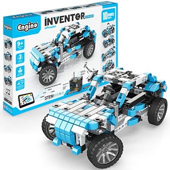Engino Inventor Motorized Offroader 10-Model Brick Building Set STEM Toy Vehicle