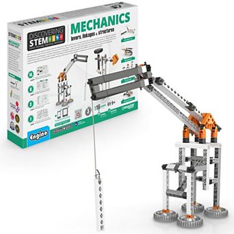 Engino Discovering STEM Mechanics 16 pc Levers & Linkages Building Set