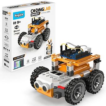 Engino Coding Lab Ginobot 2 pc Expandable Robot Building Set STEM Programming & Construction