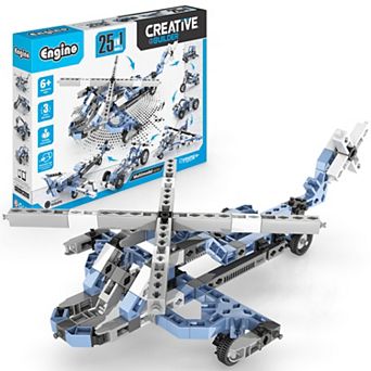 Engino Creative Builder 25-in-1 Multimodel Series Toy Vehicles Brick Set