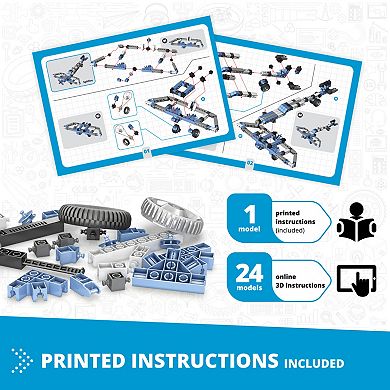 Engino Creative Builder 25-in-1 Multimodel Series Toy Vehicles Brick Set