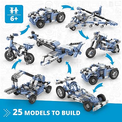 Engino Creative Builder 25-in-1 Multimodel Series Toy Vehicles Brick Set