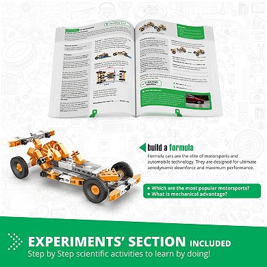 Engino Discovering STEM 10-Model Toy Vehicle Building Set