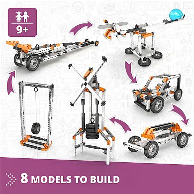 Engino Discovering STEM Newton's Laws 8-Model Building Set Physics Toy