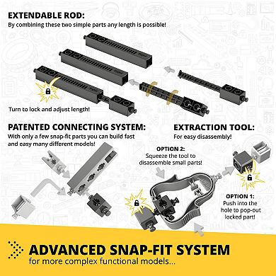 Engino Discovering STEM Robotics Mini ERP 2.0 Motorized Building Set