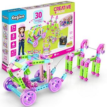 Engino Creative Builder 30-Model Motorized Construction Kit
