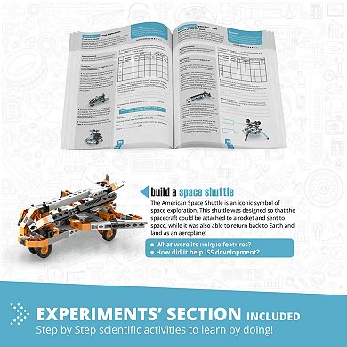 Engino Discovering STEM Astronomy 6-Themed Models Brick Building Set
