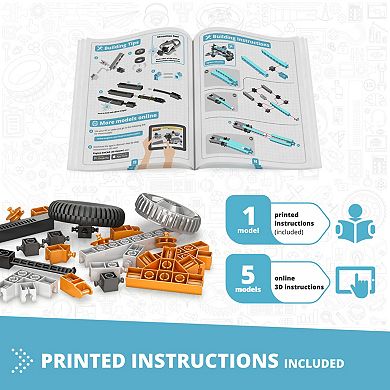 Engino Discovering STEM Astronomy 6-Themed Models Brick Building Set