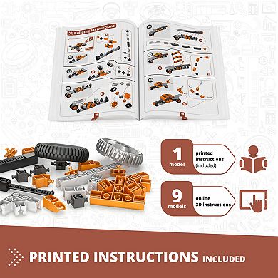 Engino Discovering STEM 10-Model Aircraft Building Set Educational Toy