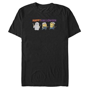 Big & Tall Despicable Me Minions Happy Halloween Graphic Tee