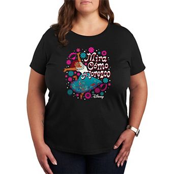 Plus Size Disney's Encanto Mirabel "Mira Cómo Florezco" Floral Graphic Tee