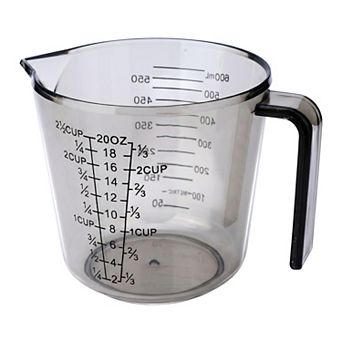 600ml Measuring Cup, PS Material Measuring Cup for Measuring Oil, Water, Milk