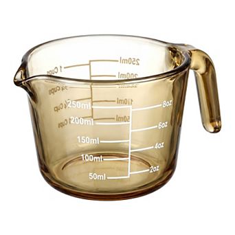 250ml Measuring Cup, Glass Liquid Measuring Cup for Kitchen Baking and Cooking