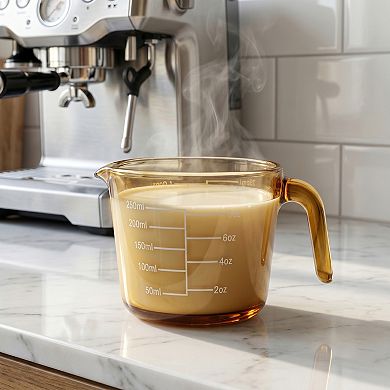 250ml Measuring Cup, Glass Liquid Measuring Cup for Kitchen Baking and Cooking