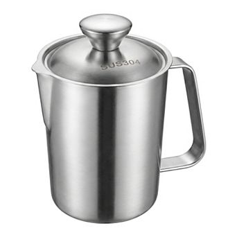 500ml Measuring Cup, 1 cup Stainless Steel Measuring Cup with Easy Read Lines for Baking Recipes