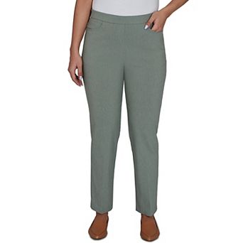 Women's Alfred Dunner Provence Millennium Flat Front Short Length Pants