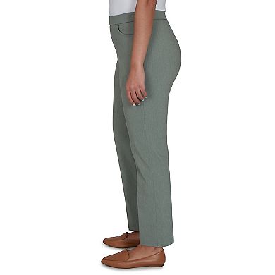 Women's Alfred Dunner Provence Millennium Flat Front Pants