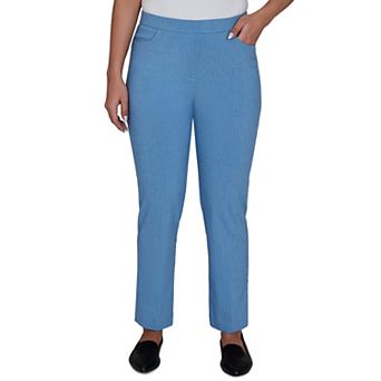 Women's Alfred Dunner Provence Millennium Flat Front Pants