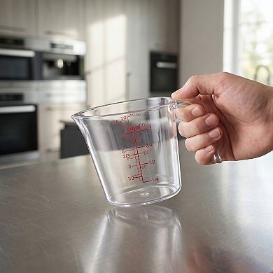 250ml Measuring Cup, Liquid PS Material Measuring Cup for Measuring and Pouring without Spilling