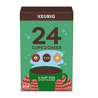 Keurig® 24-Pack Cups of Cheer K-Cup® Pod Advent Calendar