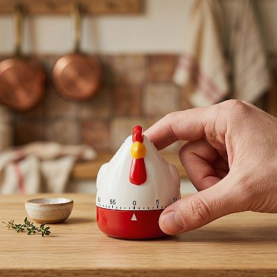 3"x2.4"x2.4" 60 Minute Kitchen Timer, Digital Visual Timer for Adults, Countdown Clock