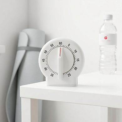 2.8"x2.8"x1.8" 60 Minute Kitchen Timer, Digital Visual Timer for Adults,Alarm Countdown Clock