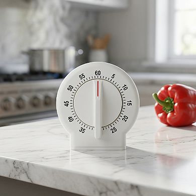 2.8"x2.8"x1.8" 60 Minute Kitchen Timer, Digital Visual Timer for Adults,Alarm Countdown Clock